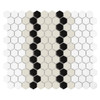 Carrelage Mini rayures hexagonales 5.1.C mat