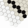 Carrelage hexagonal mini rayures 5.3.C mat