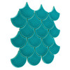 Mosaïque Mini balance à poisson Bali 88 Bleu Turquoise
