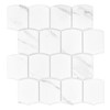 Mosaïque Arcado Carrara mat