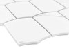 Mosaïque Arcado Carrara mat