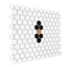 Carrelage Hexagonal Mini Beetle Noir Mat