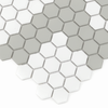 Carrelage hexagonal mini rayures 2.2.A mat