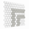 Carrelage hexagonal Mini rayures hexagonales 2.3.A mat