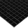 Carrelage marbre carré Noir pur 25