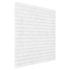 Carreau marbre Blanc pur 15