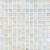Carrelage verre S Pearl Blanc