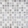 Carrelage Verre SMX Monaco Blanc Gris Argent