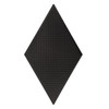 Carreau losange Rombic Noir 02 mat
