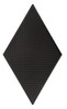 Carreau losange Rombic Noir 02 mat