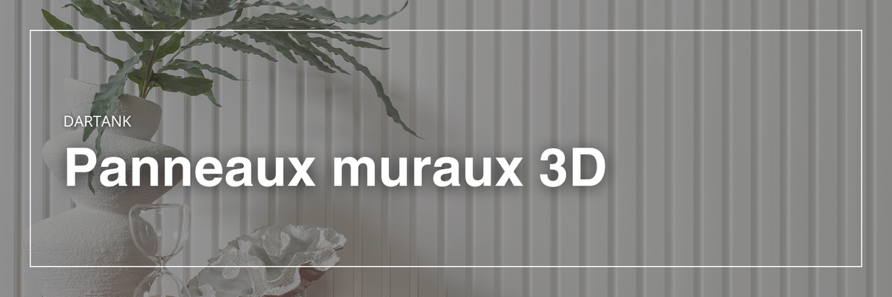 Panneaux muraux 3D