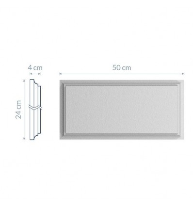 Chainage droite simple BS1 - 50 : profilé Classique
