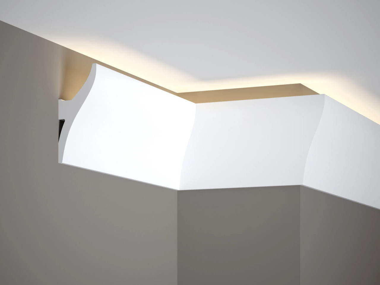 Bande lumineuse QL010, éclairage LED décoratif moderne, design épuré et élégant.  
