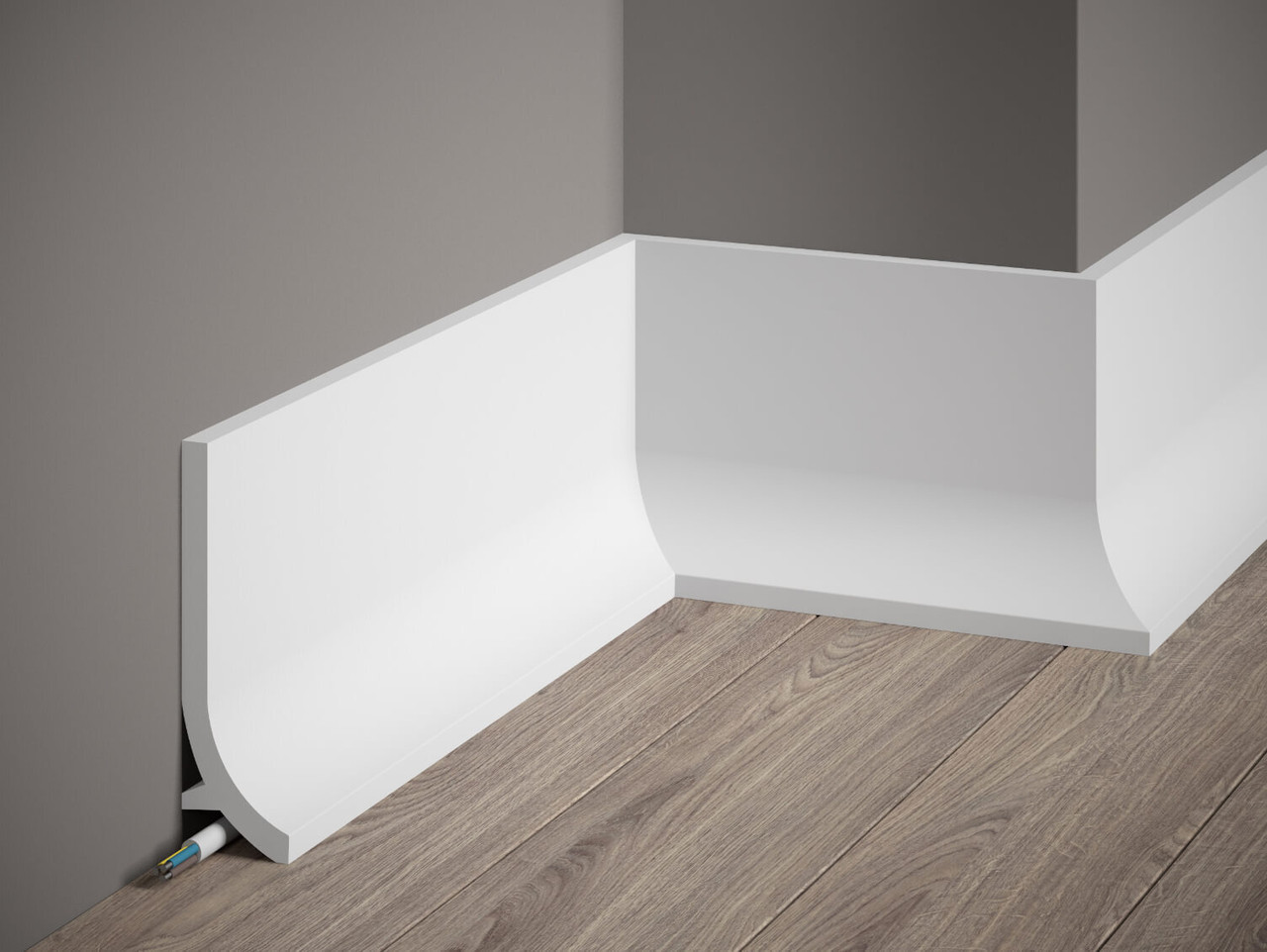 Plinthe premium QS011P Dartank finition satinee design raffine haute qualite