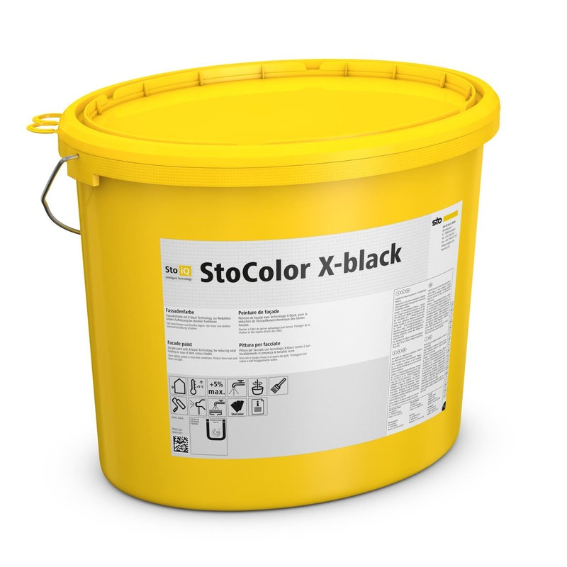 Peinture acrylique : StoColor Dryonic X-black