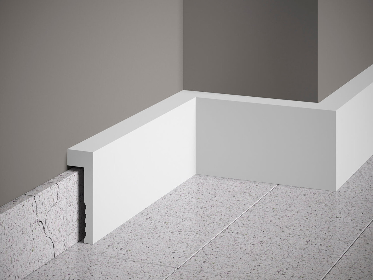 Plinthe décorative haute qualité MD006P Dartank - finition sol mur décoration intérieure
