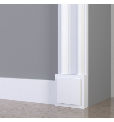 Socle pour Chambranle FS5 forme carrée pour vos Encadrements de Porte