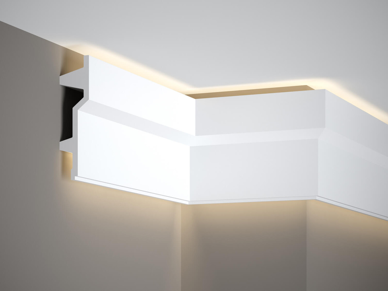 Corniche lumineuse MDB150 : Profilé LED Décoratif