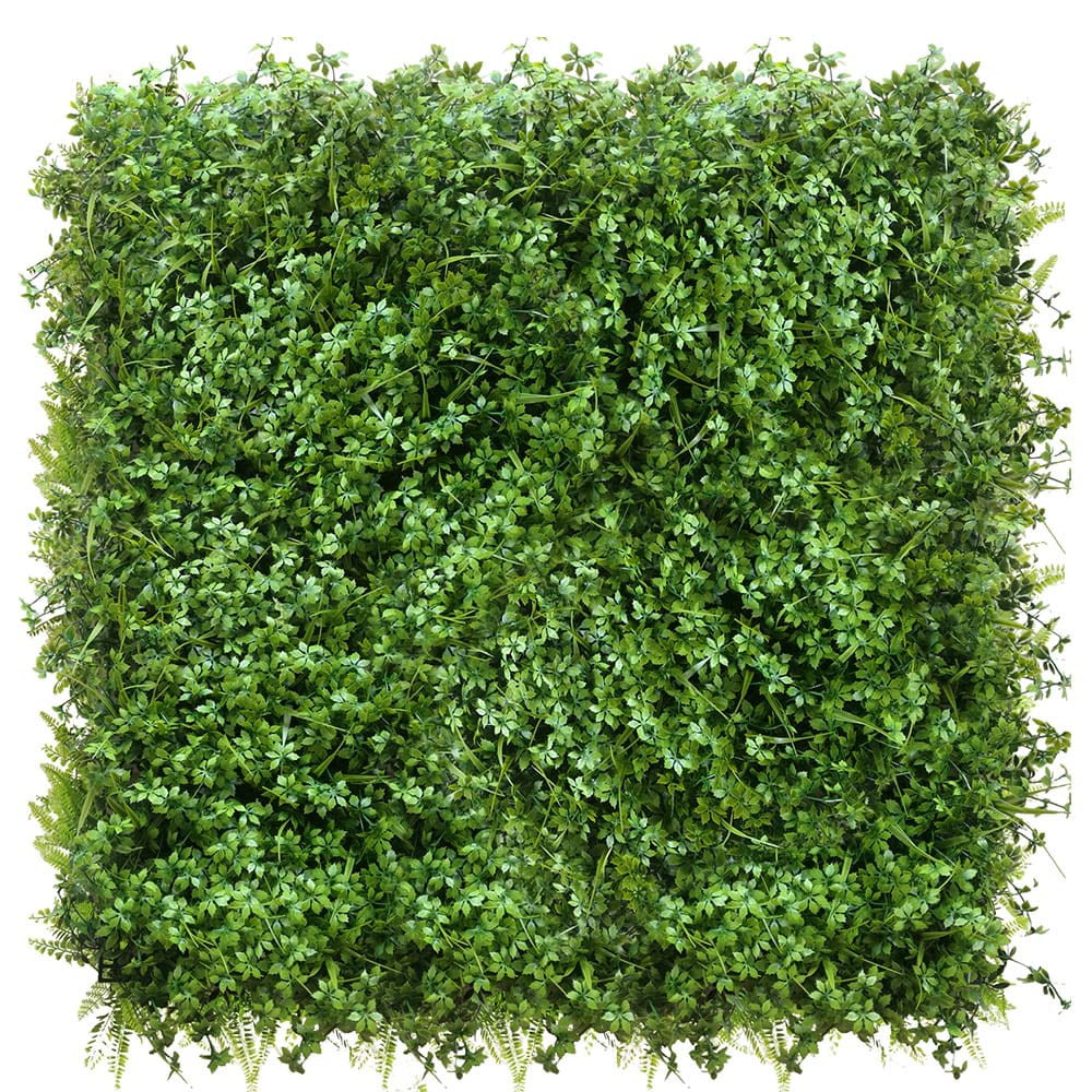 Mur vert Lubczyk 50x50 cm – détail du panneau végétal