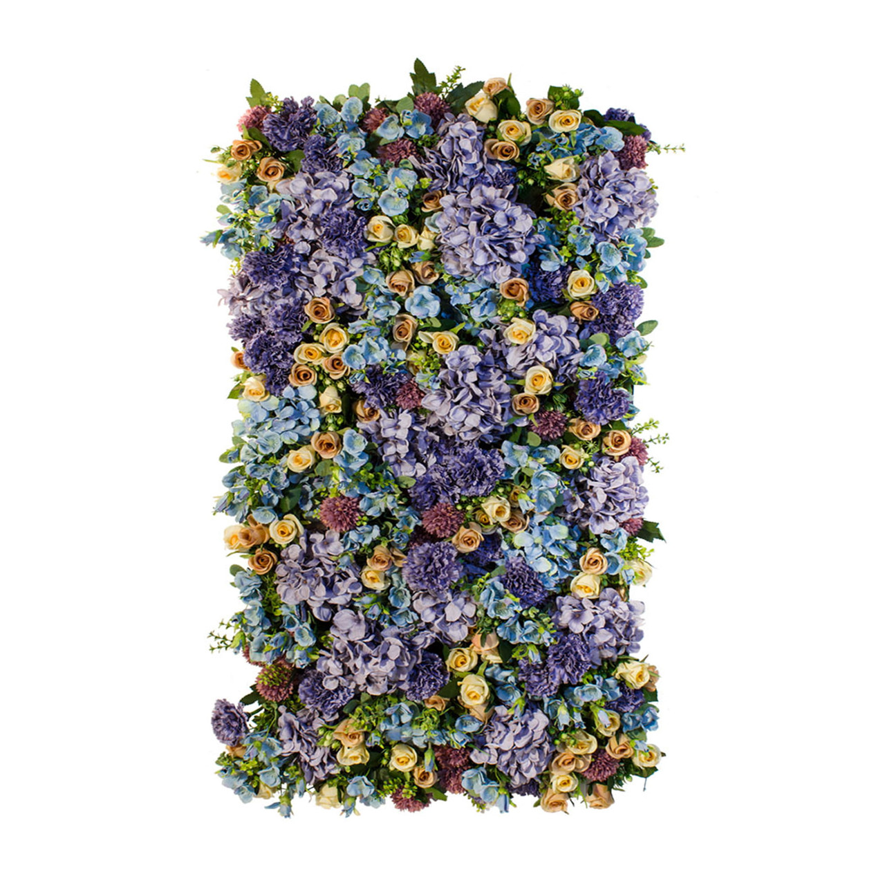 Mur floral Fusion de fleurs 50x100 cm, motif passion fleuri