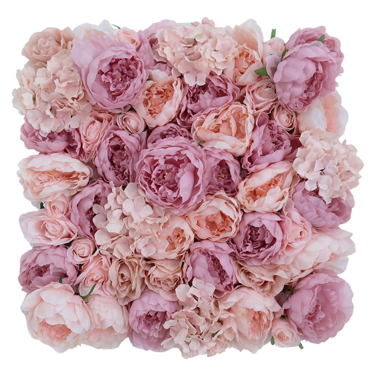 Mur floral Symphonie Rose 50x50 cm – Motif élégant et moderne