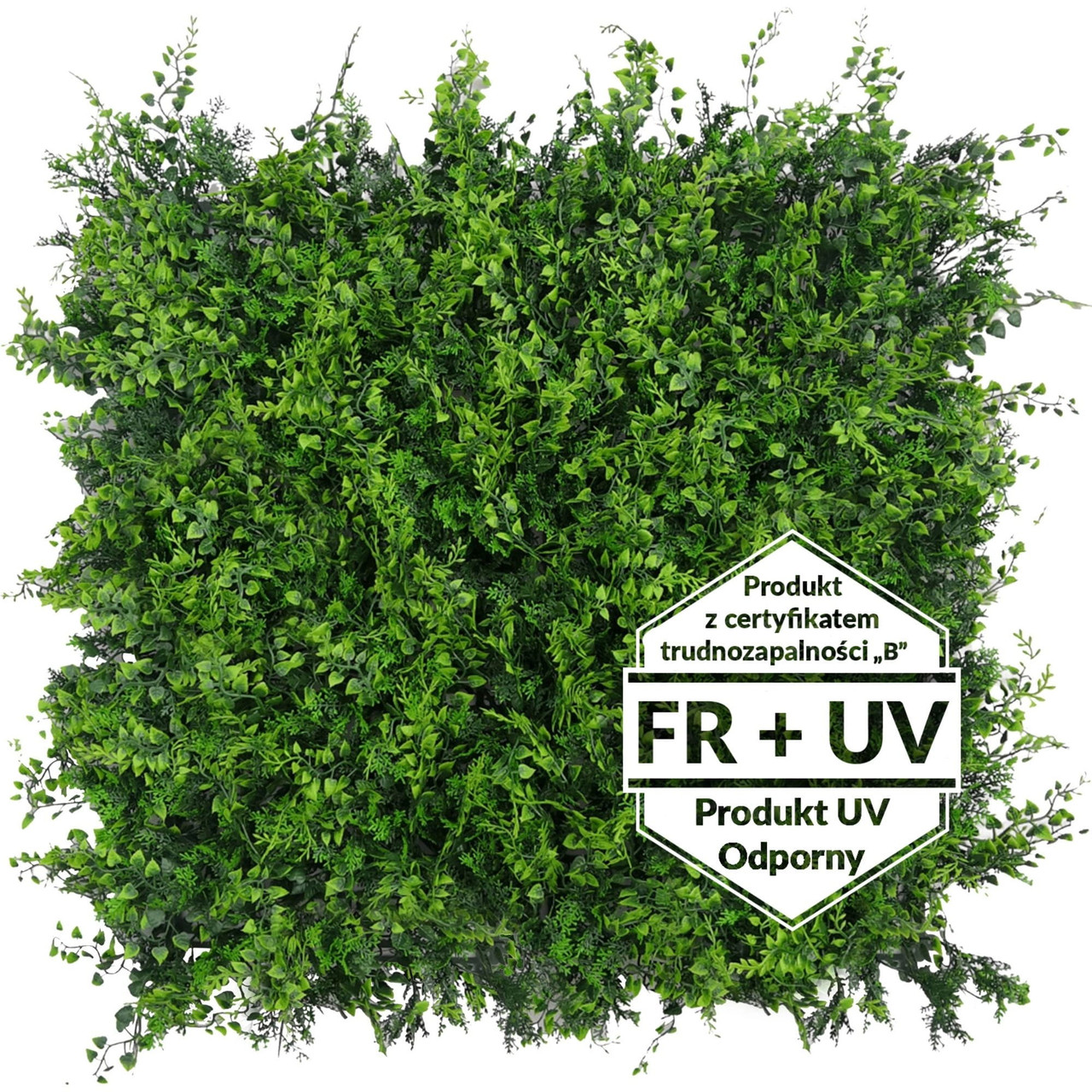 Tapis vert artificiel Znakocica FR UV - B 50x50 cm, aspect réaliste et durable