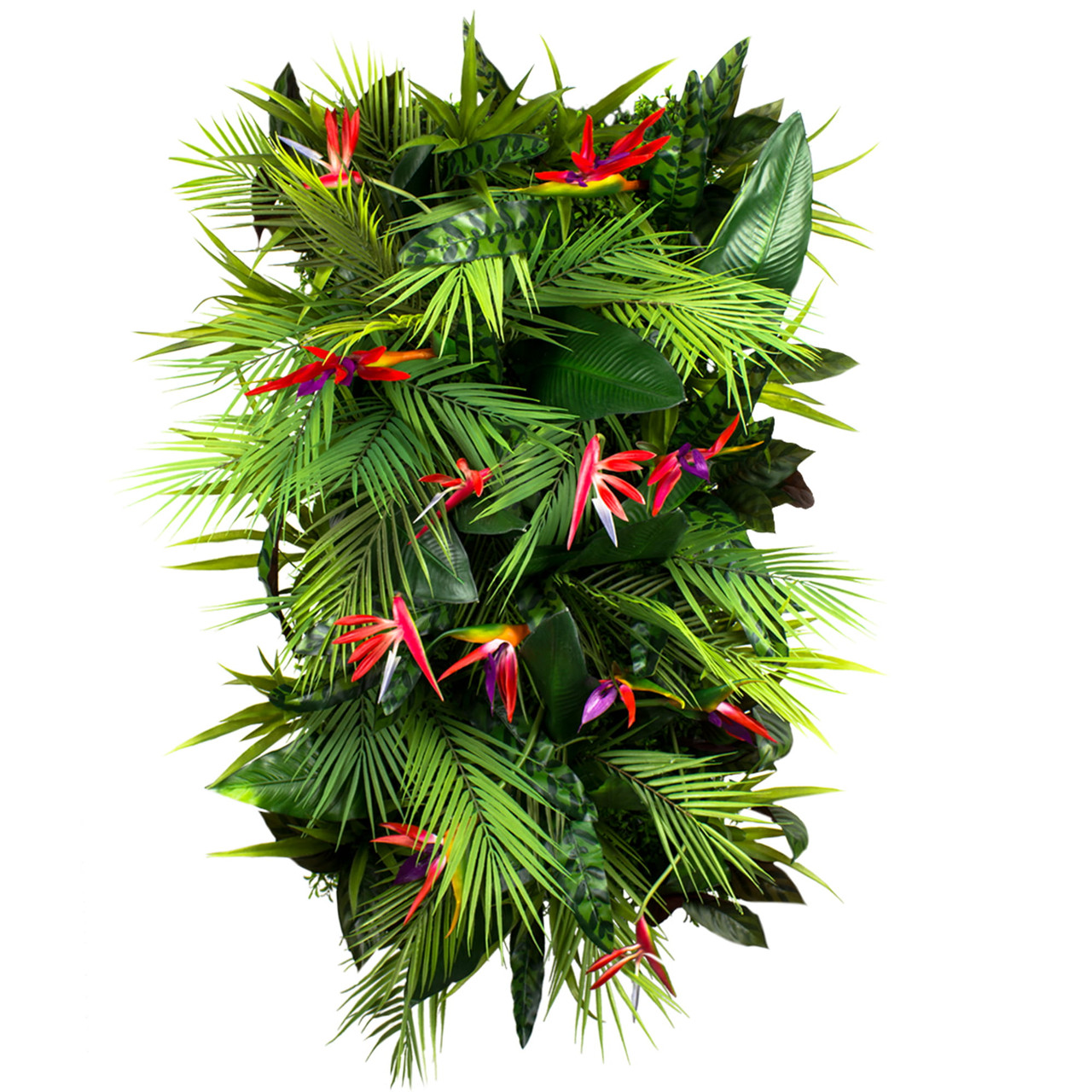 Jardin vertical Passionfruit 50x100 cm, design moderne et végétal luxuriant