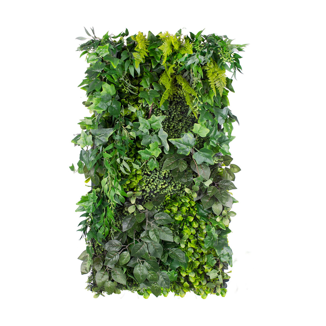 Jardin vertical au vin, panneau 50x100 cm, design élégant et végétal luxuriant