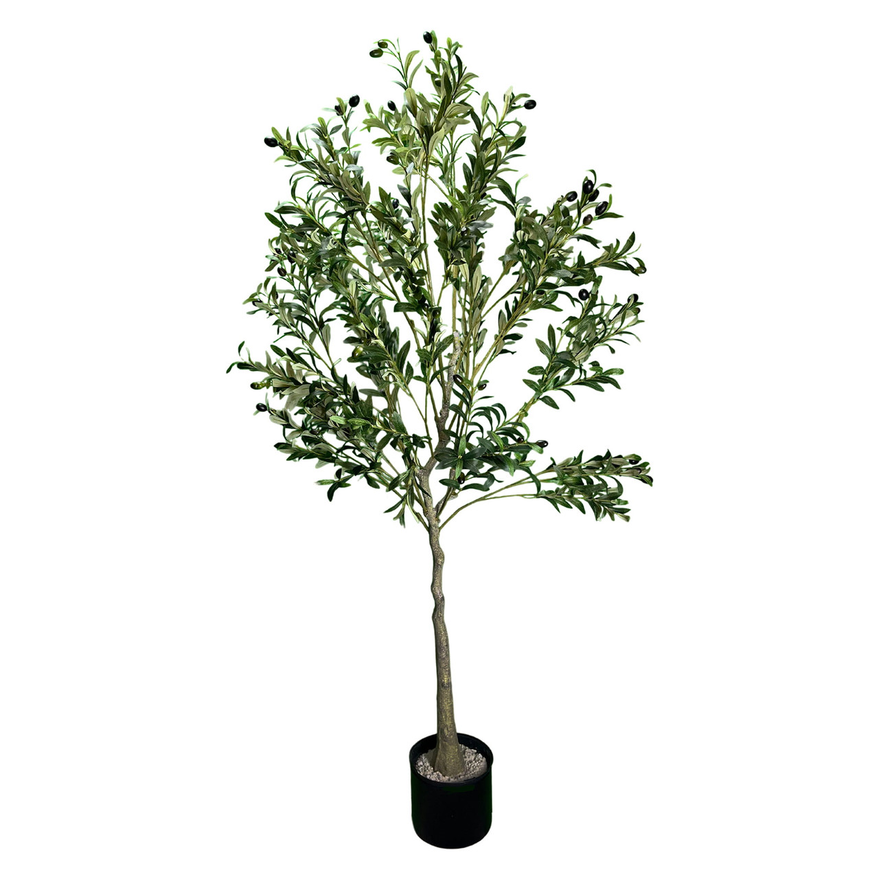 Arbre d'olivier artificiel 180 cm, design réaliste et élégant