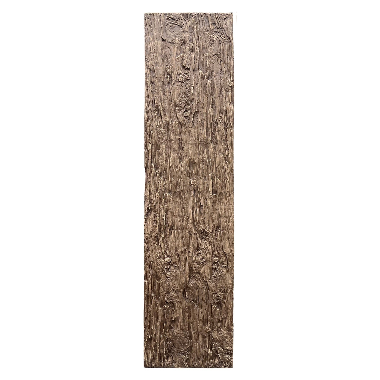 Panneau PU Golden Wood 300 x 75 cm, vue détaillée du motif bois doré.