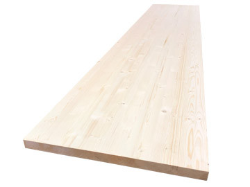 Plateau en épicéa rustique 4 × 60 cm × 2,45 m – vue générale du produit