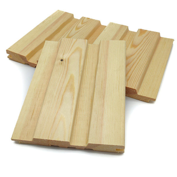 Lamelle de parquet en pin AB 2,2 × 14,6 cm, vue détaillée de la surface losangée.