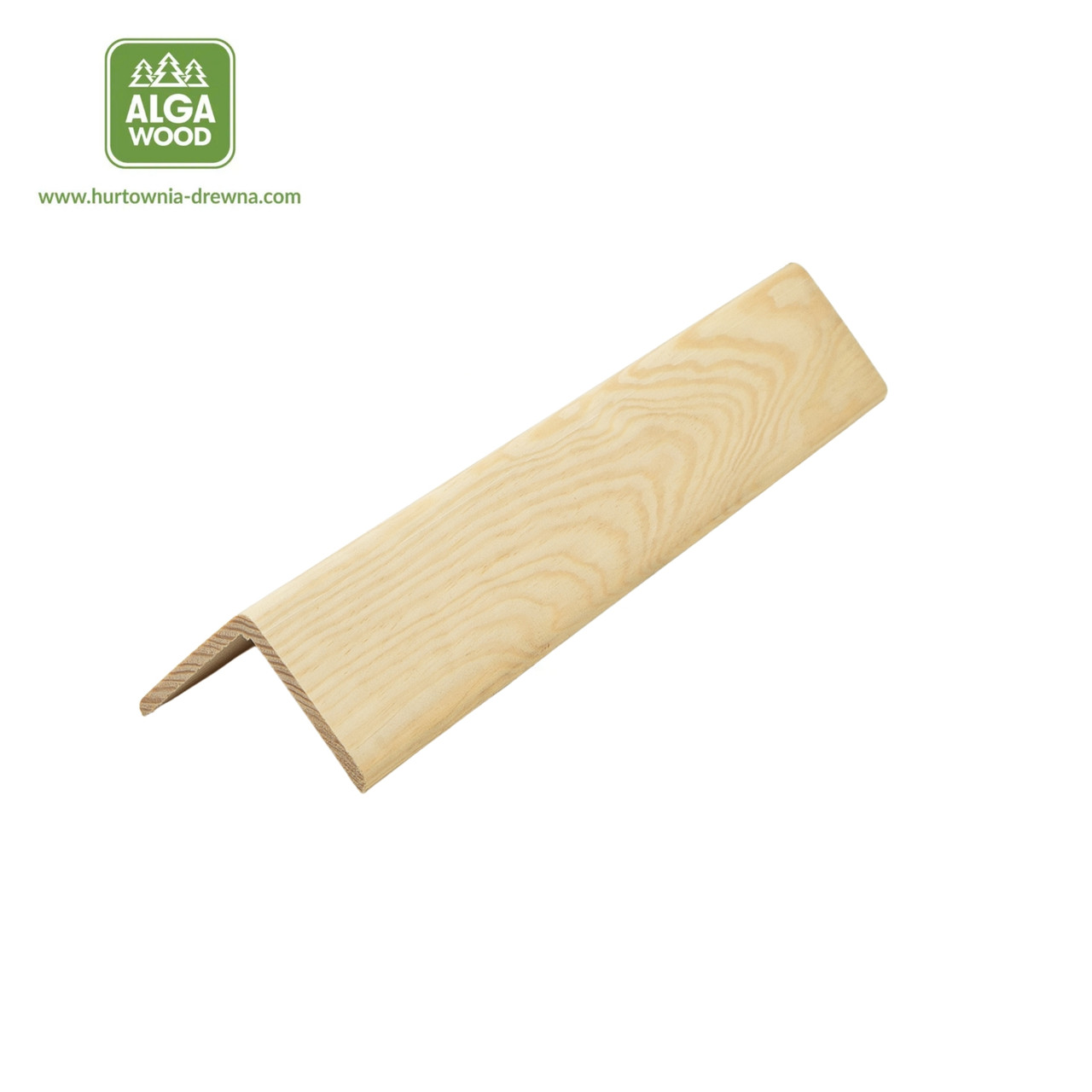 Équerre en pin 7 cm x 7 cm x 2,5 m – 5 mm d’épaisseur