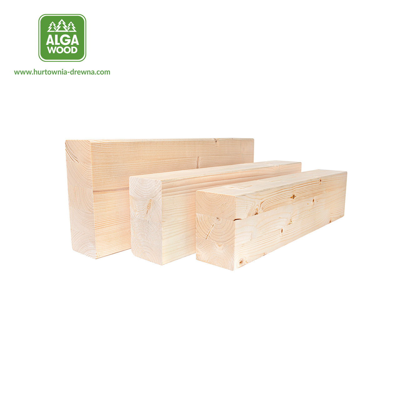 Bois de charpente épicéa 14×20 cm BSH GL24 Si S4S – vue latérale du profilé