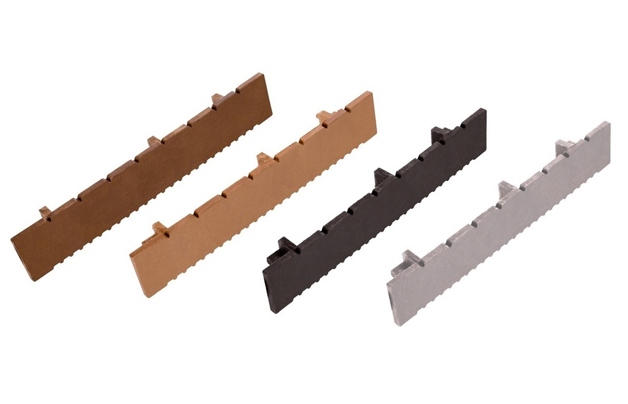 Embout composite WPC pour lames de terrasse S4S 1 pièce