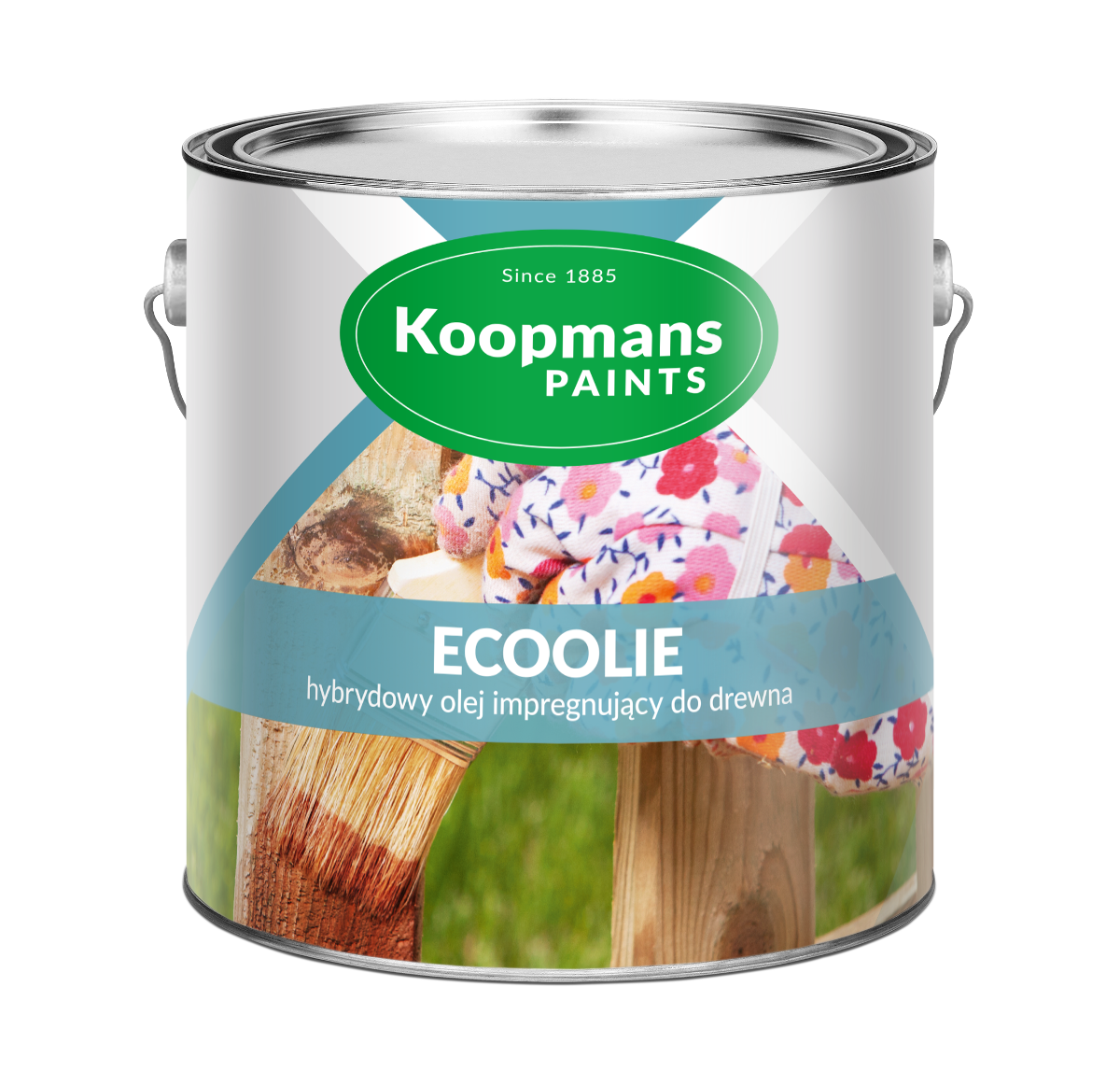 Huile d’imprégnation à base d’eau Koopmans Ecolie 2,5 L – protection et finition bois
