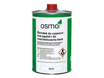 Nettoyant et diluant pour pinceaux OSMO 1 L incolore – vue rapprochée du produit