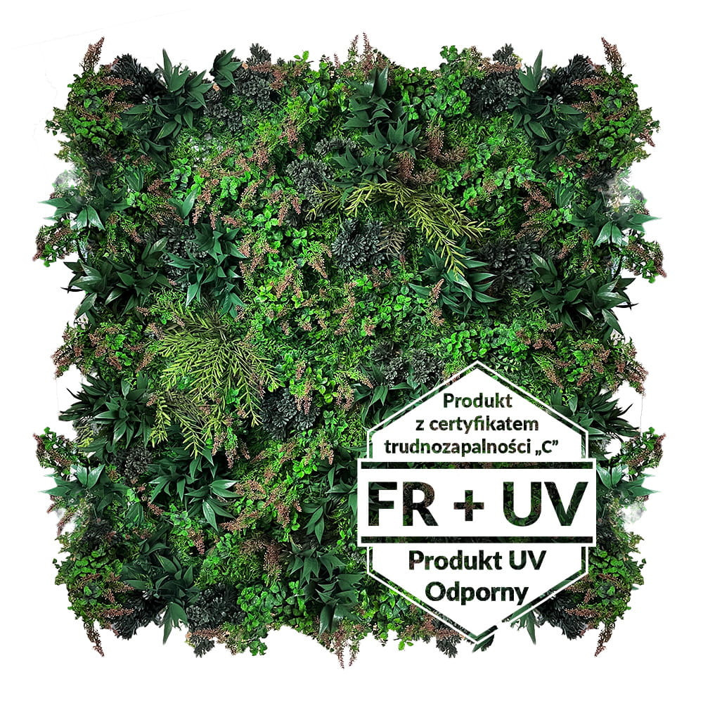 Jardin vertical Semiramida FR UV-C 100x100 cm, vue polonaise