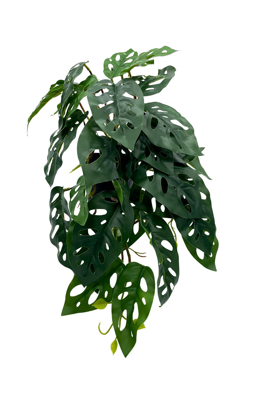 Plante artificielle Monstera Monkey, feuillage réaliste, idéale pour décoration intérieure.