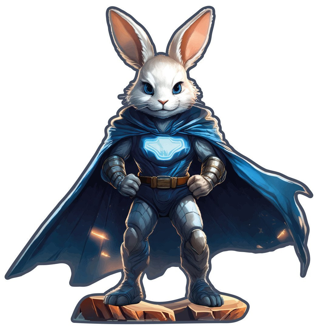 Papier peint autocollant Agent Hare
