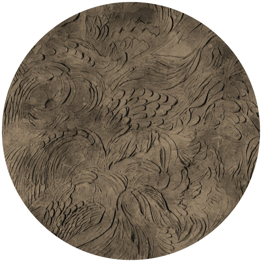 Papier peint cercle Fayla Form