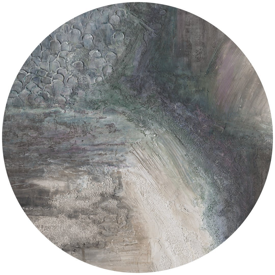Papier peint cercle Aurora Mist