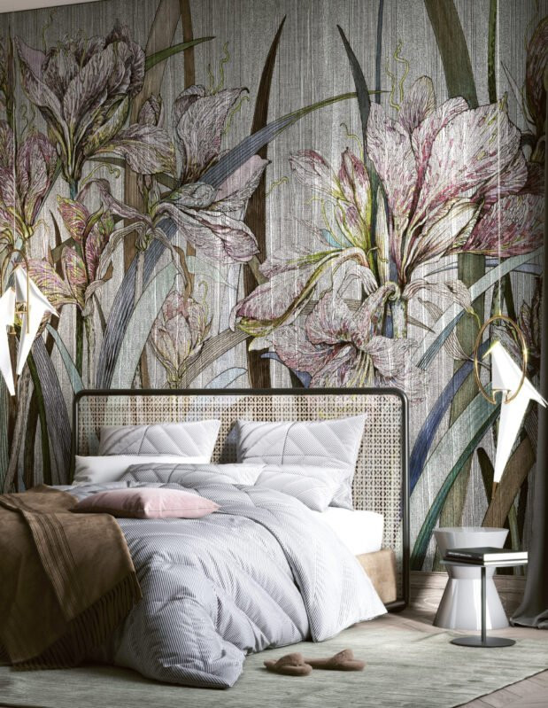 Papier peint Amaryllis