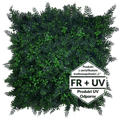 Matte synthétique verte 50x50 cm, effet naturel, traitement UV Matte synthétique verte 50x50 cm, effet naturel, traitement UV