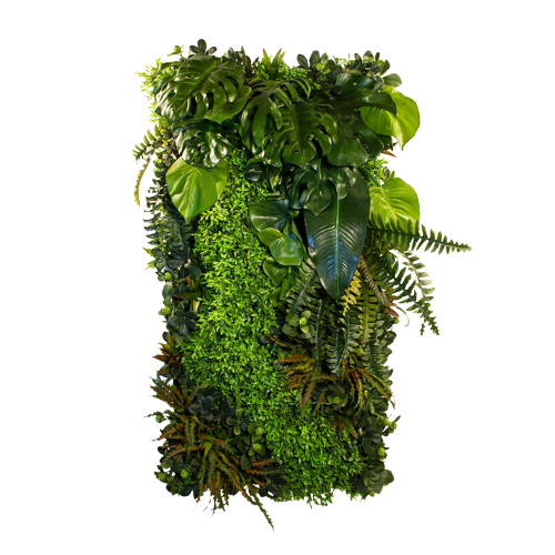 Jardin vertical Botanic Bush 50x100 cm, design compact et végétal luxuriant Jardin vertical Botanic Bush 50x100 cm, design compact et végétal luxuriant
