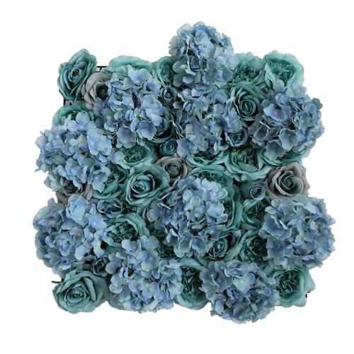 Mur floral Blue Mirage 50x50 cm – Motif détaillé et élégant Mur floral Blue Mirage 50x50 cm – Motif détaillé et élégant