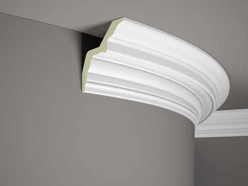 Corniche flexible de plafond MDB169F Dartank - surfaces courbes cintrées adaptable