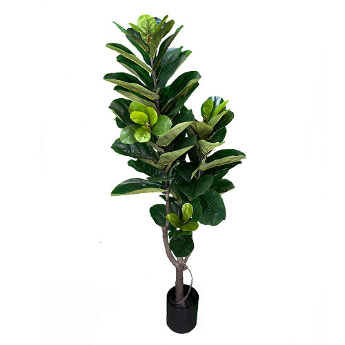 Plante artificielle Ficus 180 cm, feuillage dense et réaliste, idéale pour intérieur design.