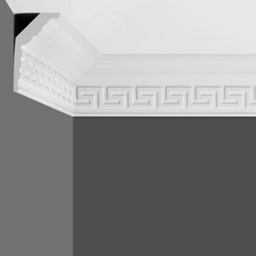 Vue de la corniche de plafond COM-091 en position installée