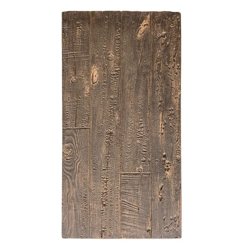 Panneau PU Country Wood 120 x 60 cm, vue de face avec texture bois naturel.